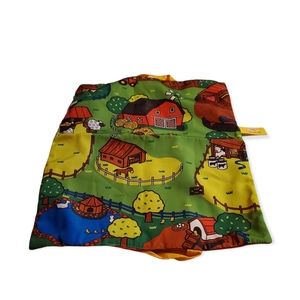 Melissa & Doug K's Kids Take Along Farn Play Mat Carry Bag Soft Animals & People